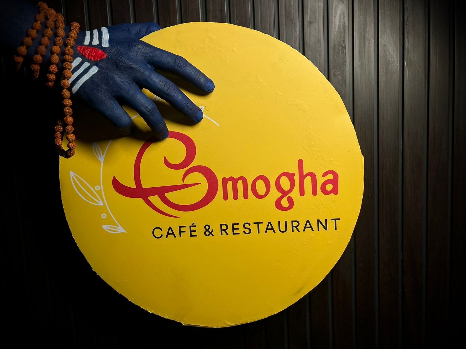 Amogha Logo Signboard